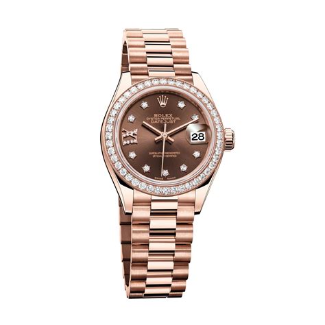 rolex rose gold watches for women|Rolex lady Datejust 31 everose.